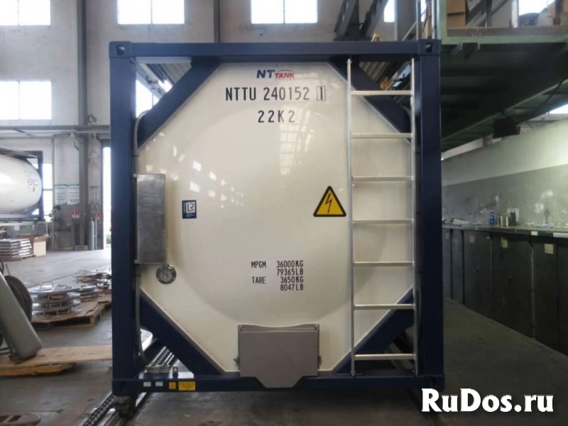 Танк-контейнер тип Т11 объём 24м3 для перевозки жидких удобрений, новый. изображение 3