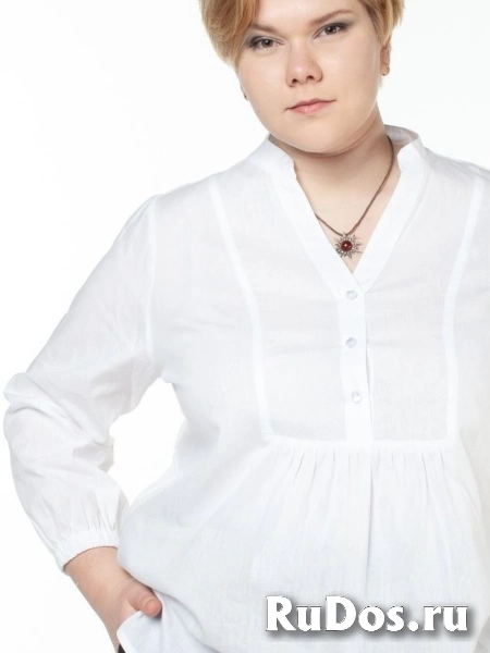 "Макошь- эко одежда" Блузка летняя нарядная хлопок фотка