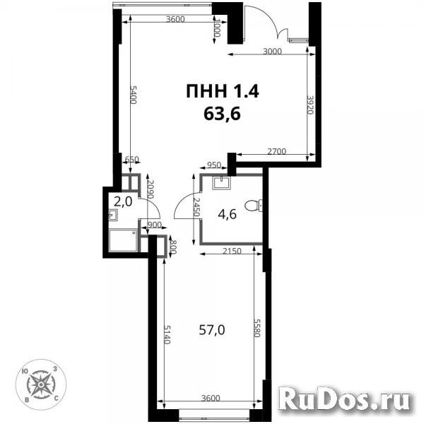 Продам коммерческую недвижимость 63.6 м2 изображение 3