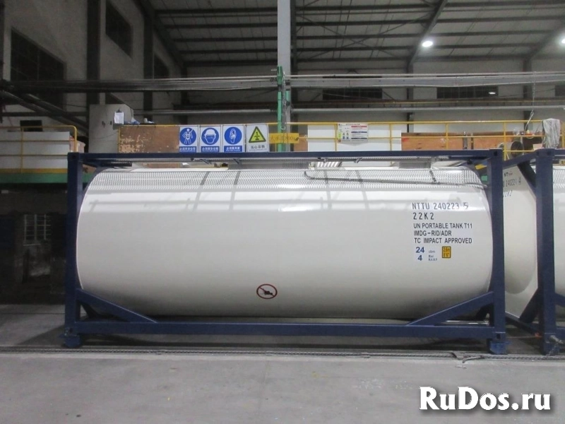 Танк-контейнер тип Т11 объём 24м3 для перевозки спиртосодержащей продукции, новый изображение 3