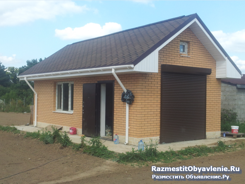 Дома,гаражи,заборы под ключ фотка