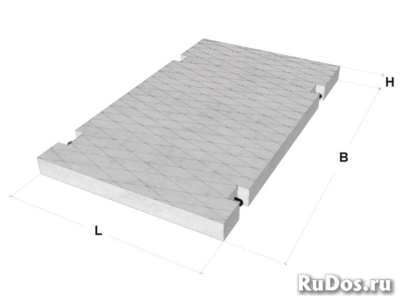 Плита дорожная ПДН фотка