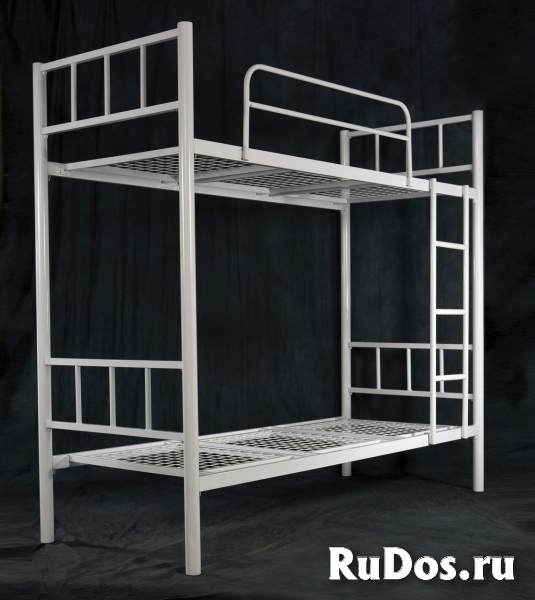 Кровати металлические для санаториев, пансионатов, лагерей изображение 5