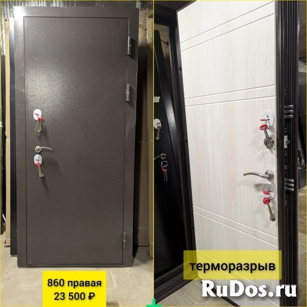 Металлическая входная дверь новая. Доставка/установка отдельно изображение 7