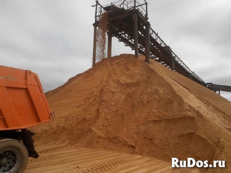 Намывной песок с доставкой от 2 м3 изображение 4
