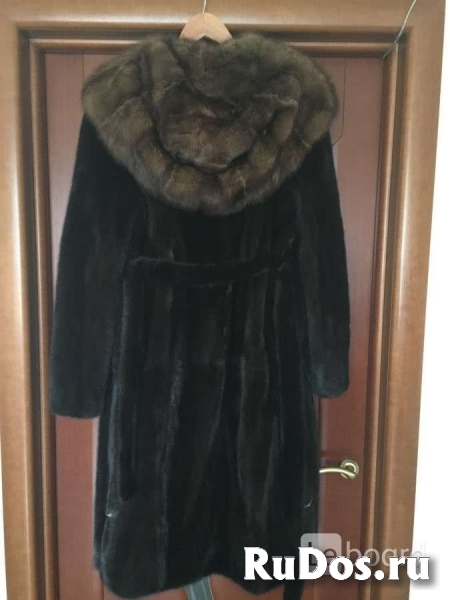 Шуба норка новая luini royal mink ranched греция изображение 3
