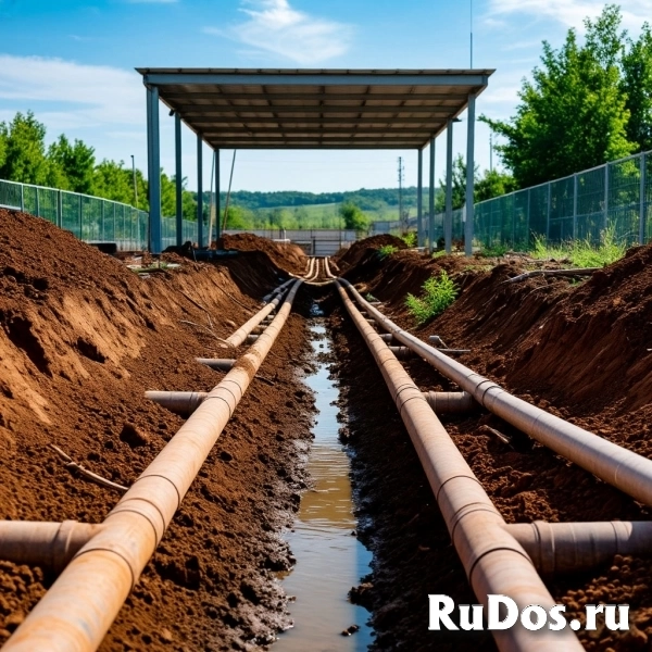 Строительство инженерных коммуникаций для водоснабжения и водоотведения фотка