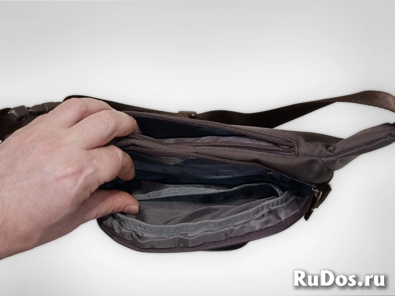 Поясная сумка нейлоновая изображение 5