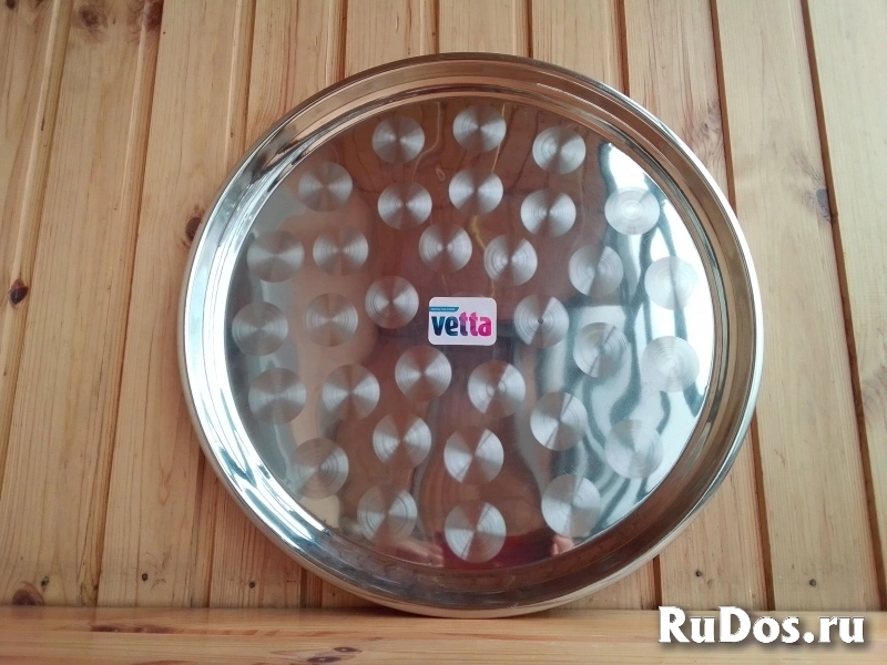 Поднос Vetta нержавейка - 45 см. фотка