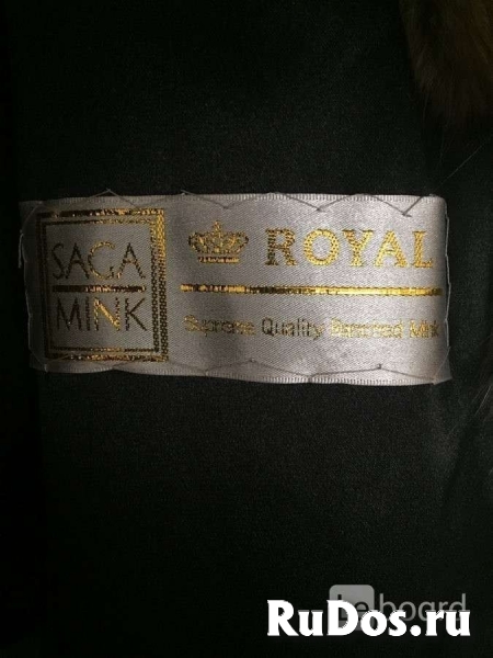 Шуба норка новая luini royal mink ranched греция изображение 5
