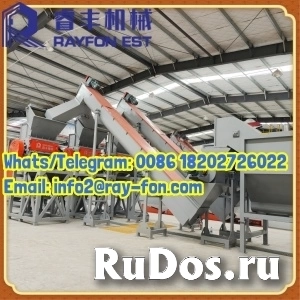 Complete Plastic Recycling Washing Line: Crushing + Washing + Dewatering Integration изображение 8