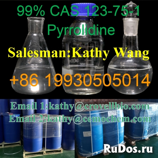 Factory supply Pyrrolidine CAS 123-75-1 8619930505014 изображение 3