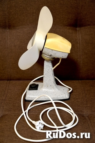 Вентилятор настольный «Орбита» вэ-6Р, СССР фотка