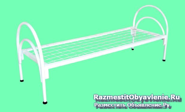 Кровати 2 ярусные металлические изображение 4