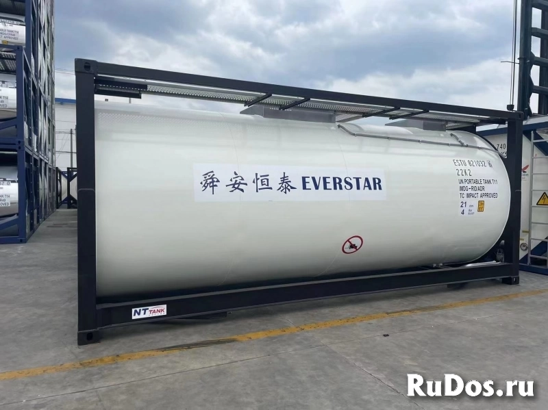 Танк-контейнер тип Т11 объём 21м3 для перевозки спиртосодержащей продукции, новый изображение 6