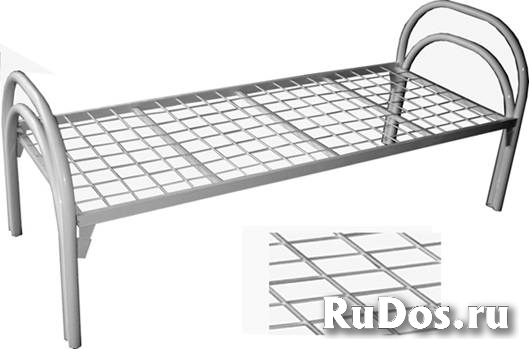 Кровати металлические для турбаз изображение 5