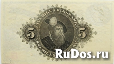 Банкнота 5 крон, Швеция фотка