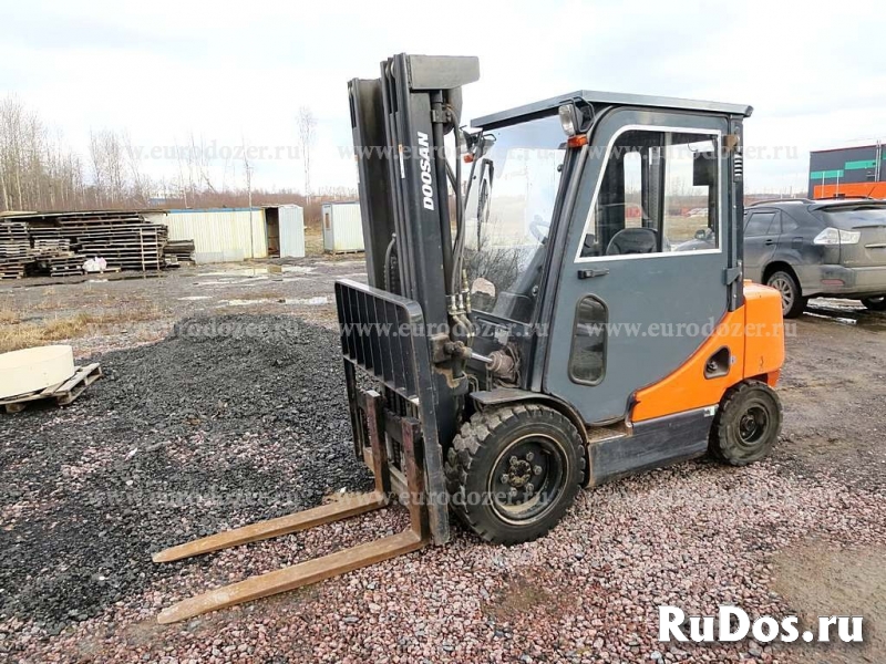 Складской погрузчик Doosan D35C-5, 3,5 т, 4,8 м изображение 3