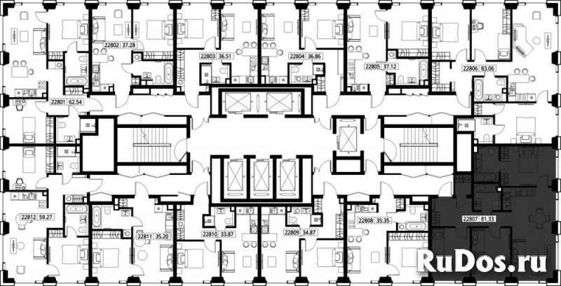 Продам 3 комнатную квартиру 82.33 м2 изображение 3