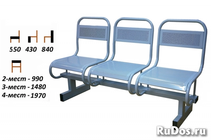 Секционные стулья (секции) изображение 3