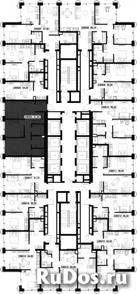 Продам 2 комнатную квартиру 61.5 м2 изображение 3