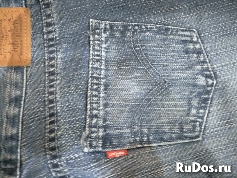 Новые,синие джинсы"Levis" изображение 4