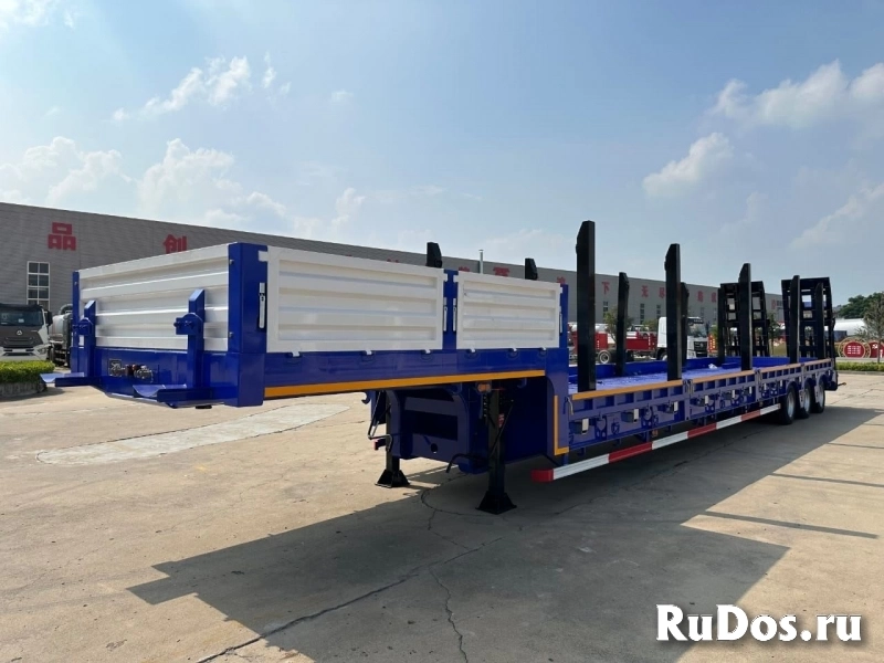 Полуприцеп-тяжеловоз (трал) низкорамный, 60тонн, 3 оси TONGYADA фотка