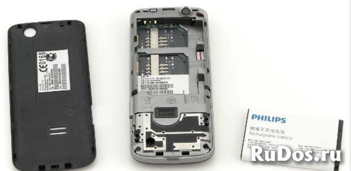 Новый Philips Xenium X116 Black (оригинал,2-сим) изображение 6