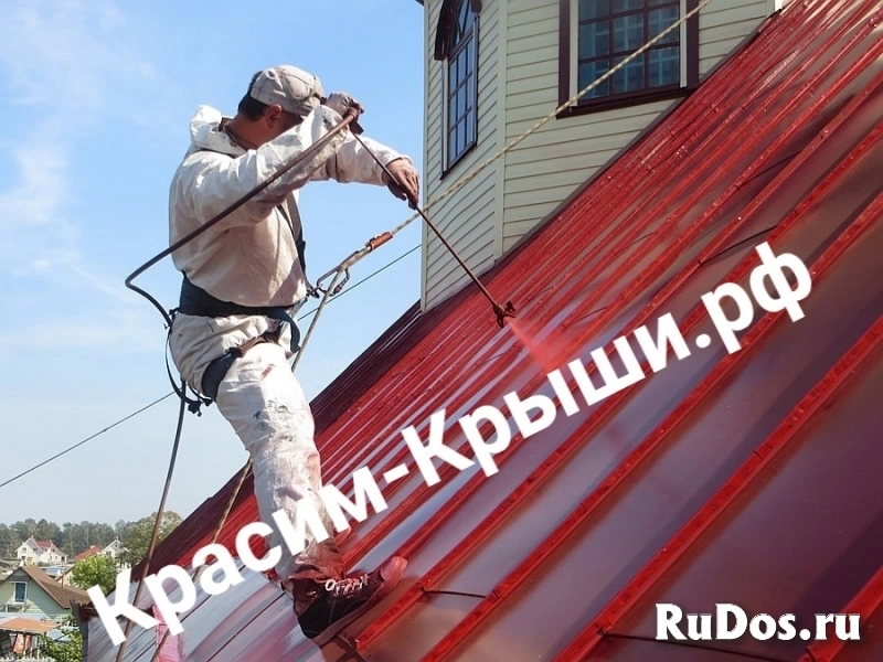 Покраска крыши дома в Бронницах изображение 3