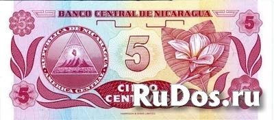 Четыре банкноты Никарагуа изображение 4