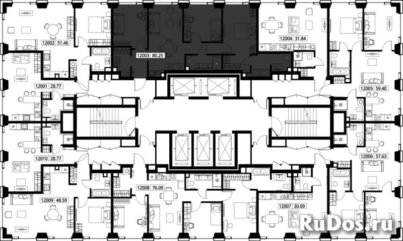 Продам 3 комнатную квартиру 80.25 м2 изображение 3