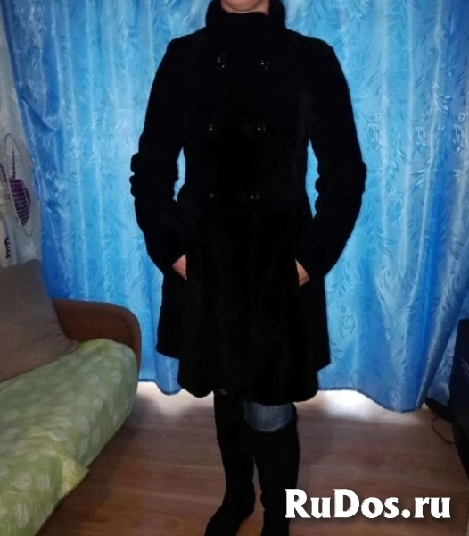 Шуба из стриженного ягнёнка изображение 5