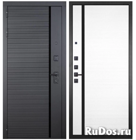 Дверь Гранит Пиано - 053 Пиано белая 12мм фото