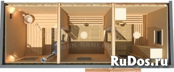 Бани мобильные Эко. Стандарт, панорама. изображение 9