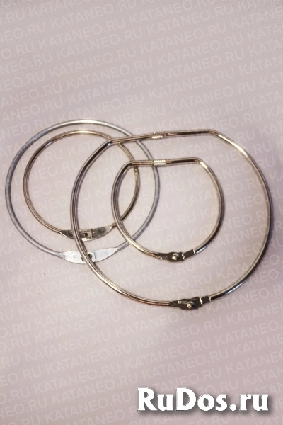 Кольцо канцелярское. Кольца разъемные для альбомов. Кольцо соединительное. фотка