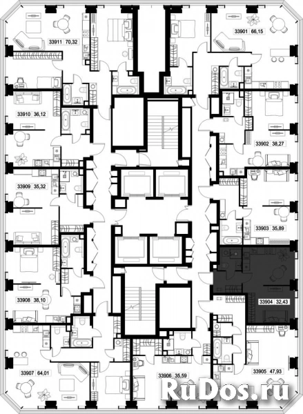 Продам 1 комнатную квартиру 32.43 м2 изображение 3