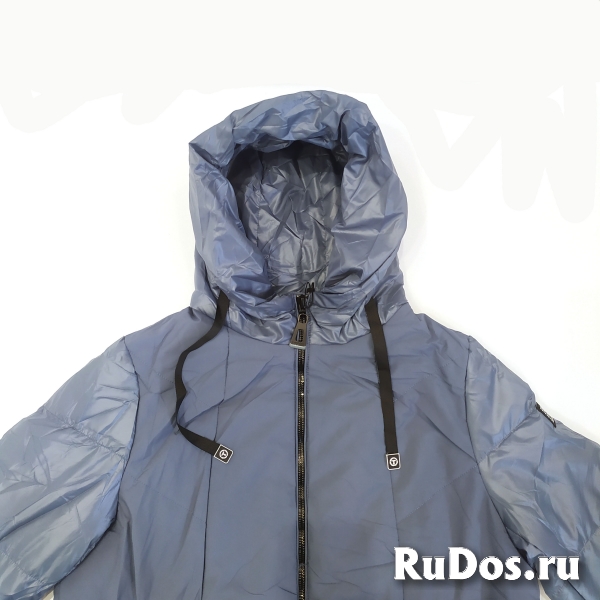 Куртка женская весна-осень большого размера изображение 4