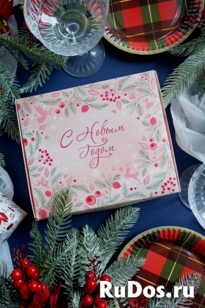 Складные новогодние коробки изображение 5