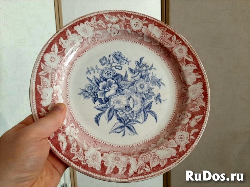 Редкая тарелка Кузнецов в Будах (Царская Россия) фото