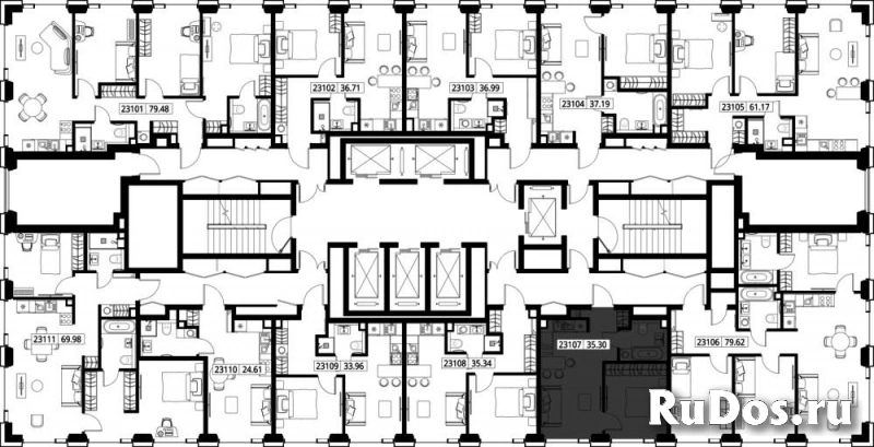 Продам 1 комнатную квартиру 35.3 м2 изображение 3