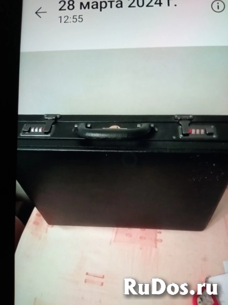 Дипломат мужской.Натуральная кожа. фото