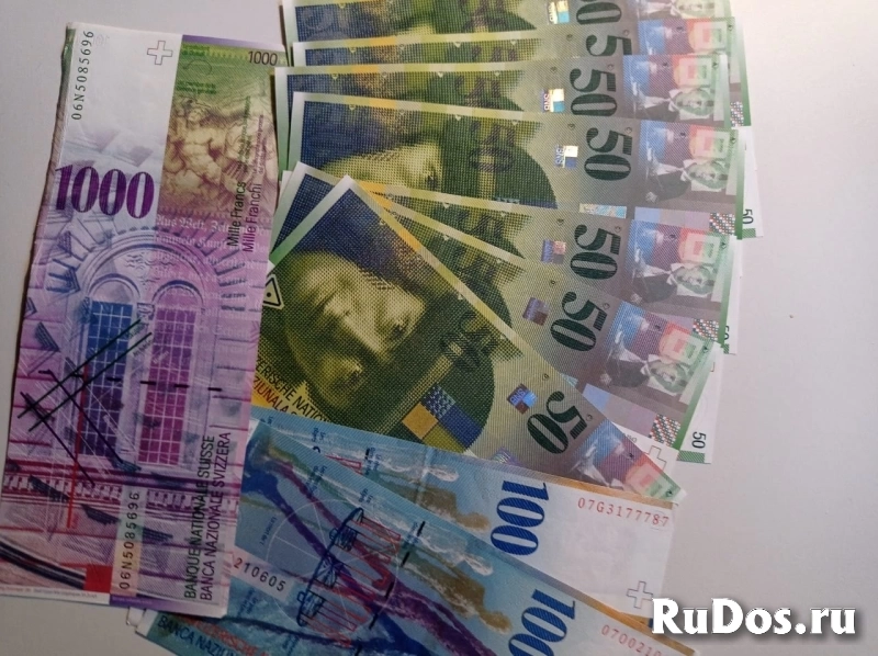 Обмен швейцарских франков старого образца фото