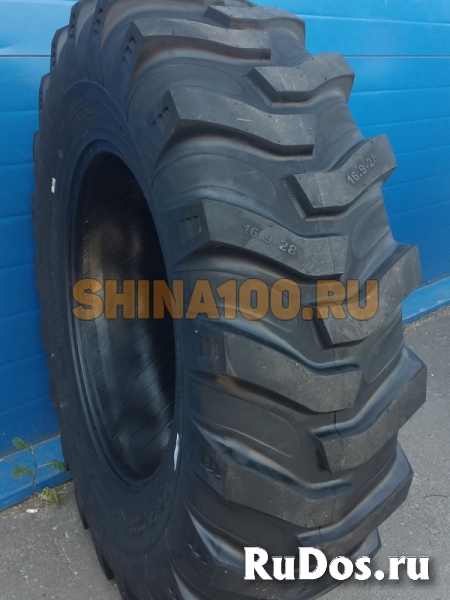 Покрышка на экскаватор 16.9-28 (протектор клюшка) фото
