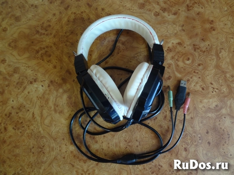 Наушники игровые DeTech для ПК фото