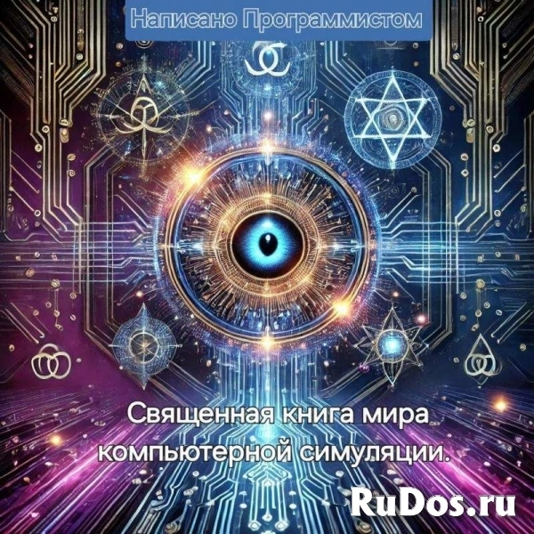 Священная книга мира компьютерной симуляции фото