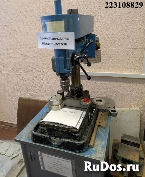 Станок настольно-сверлильный НС-12А инв. 223108829 1971г. изображение 4