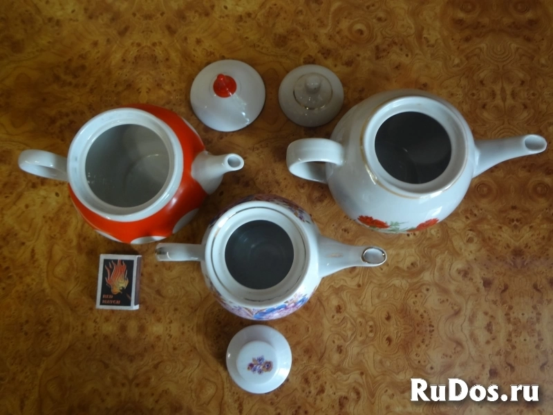 Чайники заварочные фарфоровые изображение 4