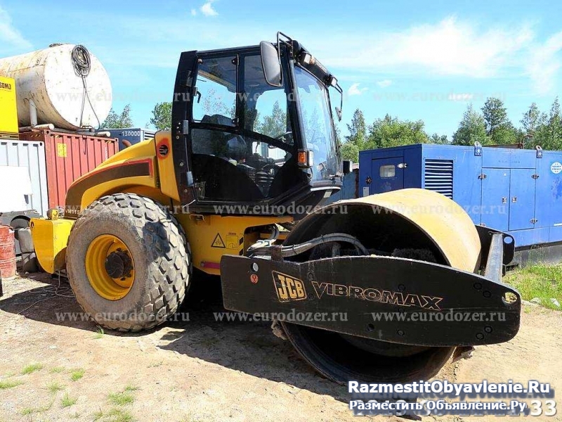 Грунтовый каток JCB 115, 6000 м/ч, 12 т. фото