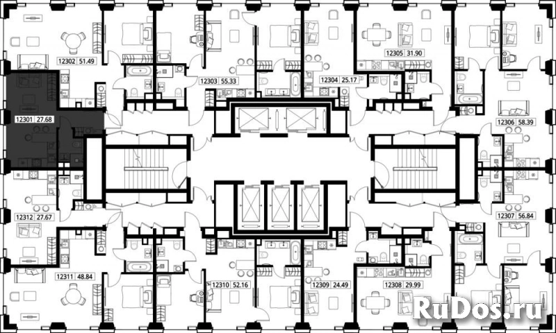 Продам 1 комнатную квартиру 27.68 м2 изображение 3