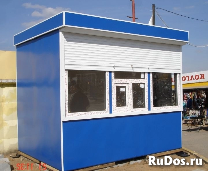 Киоск для уличной торговли 3,0х2,5х2,5м фотка